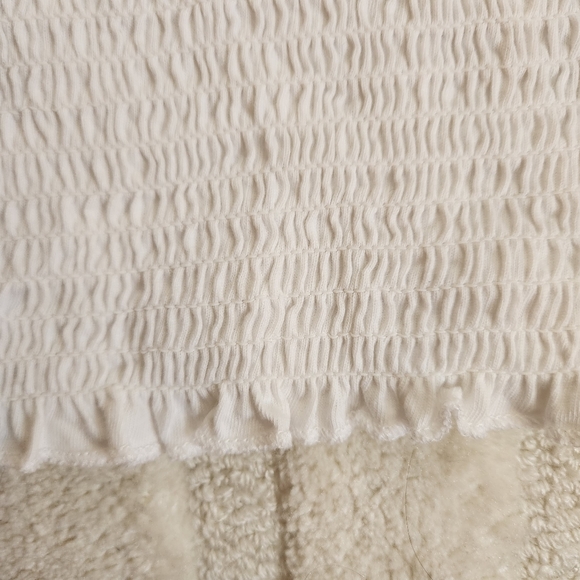 Shirred Ruched Ruffle Edge T Shirt from ASOS - Picture 6 of 8